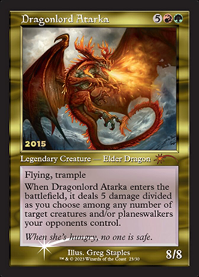 Dragonlord Atarka [30th Anniversary Promos] | Game Master's Emporium (The New GME)