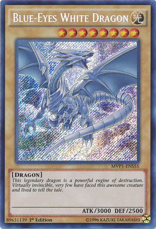 Blue-Eyes White Dragon [MVP1-ENS55] Secret Rare | Game Master's Emporium (The New GME)