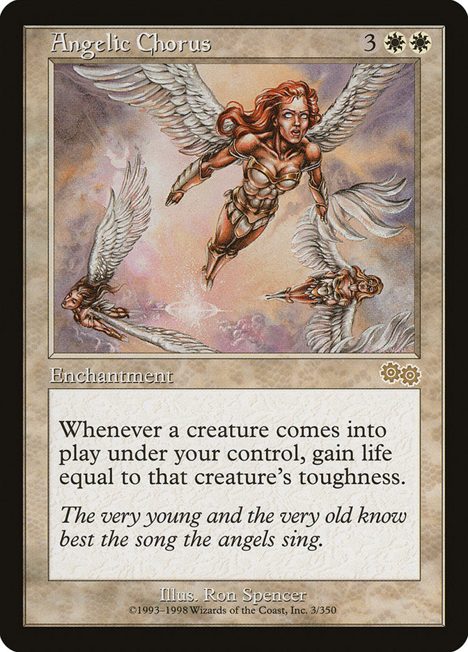 Angelic Chorus [Urza's Saga] | Game Master's Emporium (The New GME)