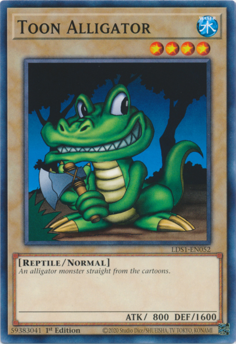 Toon Alligator [LDS1-EN052] Common | Game Master's Emporium (The New GME)