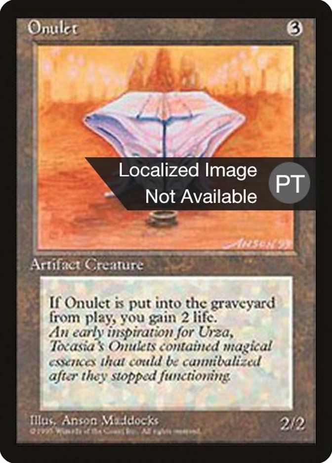 Onulet [Fourth Edition (Foreign Black Border)] | Game Master's Emporium (The New GME)
