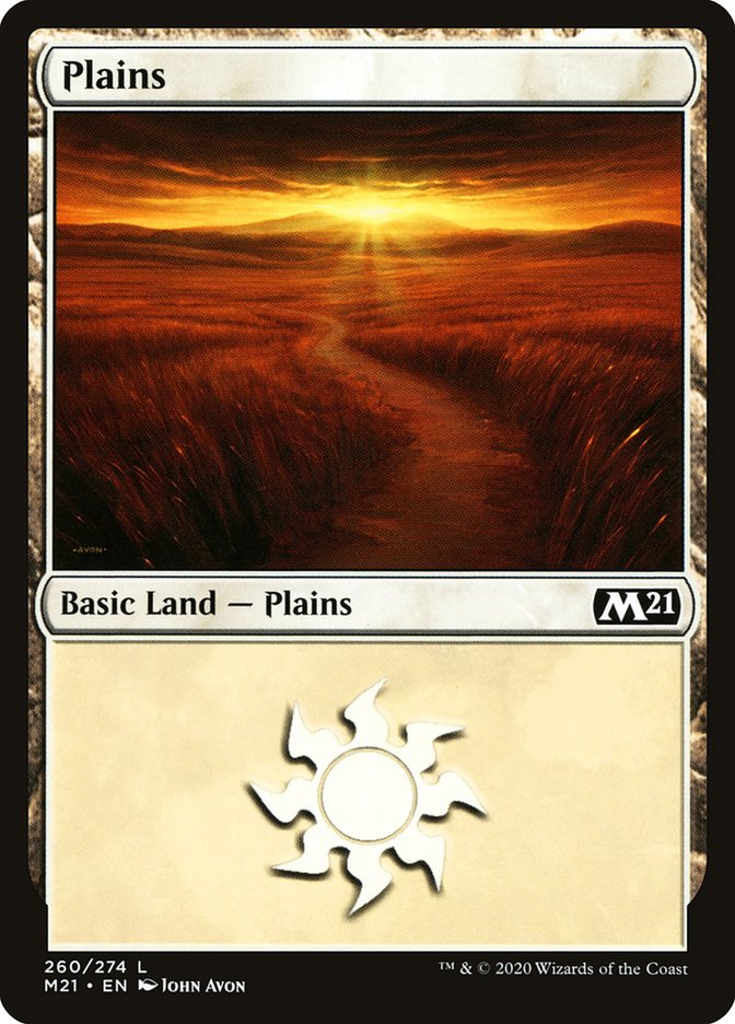 Plains (260) [Core Set 2021] | Game Master's Emporium (The New GME)