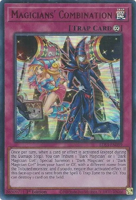 Magicians' Combination (Red) [LDS3-EN099] Ultra Rare | Game Master's Emporium (The New GME)