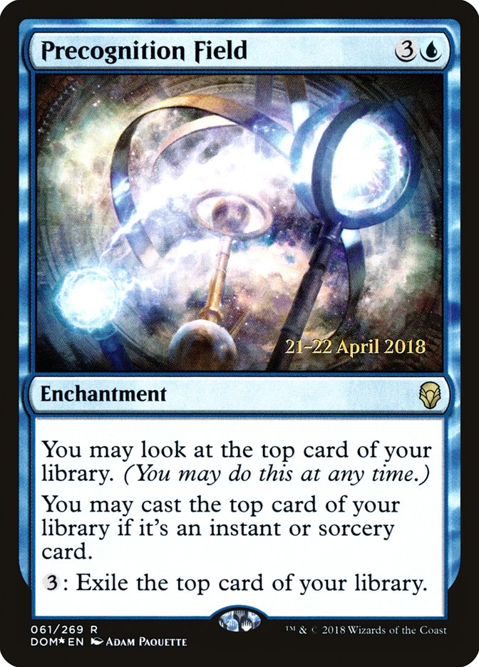 Precognition Field [Dominaria Prerelease Promos] | Game Master's Emporium (The New GME)