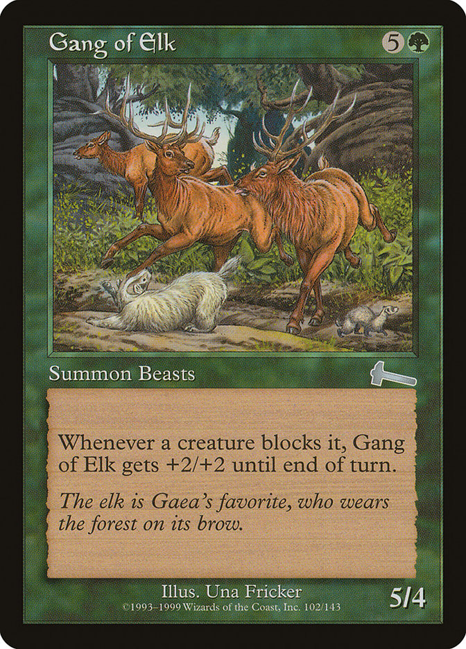 Gang of Elk [Urza's Legacy] | Game Master's Emporium (The New GME)