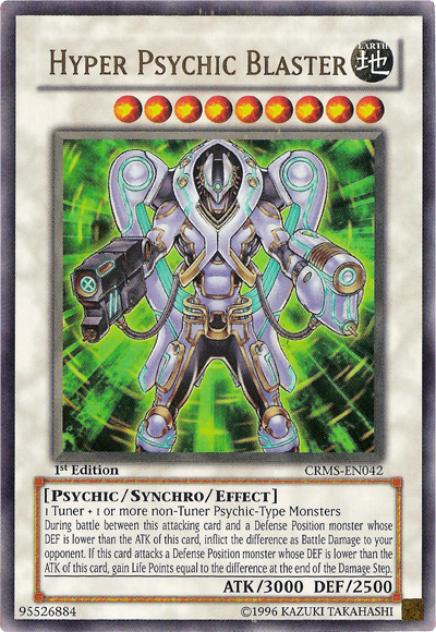 Hyper Psychic Blaster [CRMS-EN042] Ultra Rare | Game Master's Emporium (The New GME)