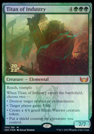 Titan of Industry [Streets of New Capenna Prerelease Promos] | Game Master's Emporium (The New GME)