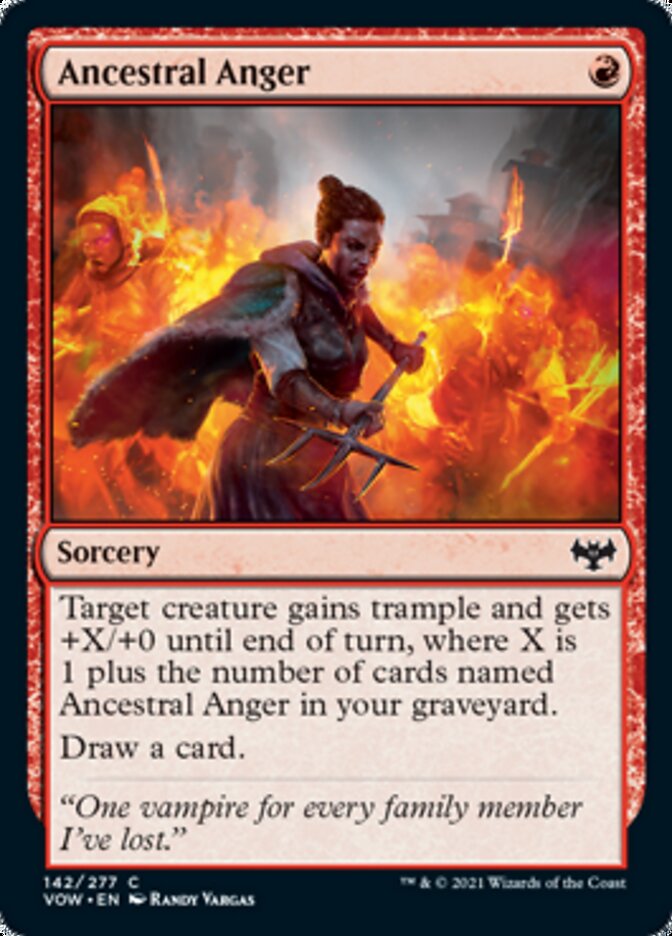 Ancestral Anger [Innistrad: Crimson Vow] | Game Master's Emporium (The New GME)