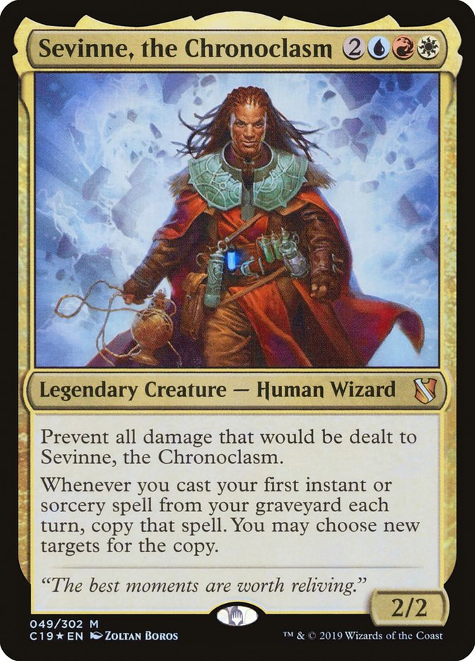 Sevinne, the Chronoclasm [Commander 2019] | Game Master's Emporium (The New GME)