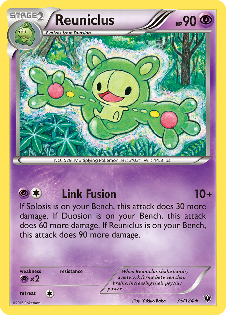 Reuniclus (35/124) [XY: Fates Collide] | Game Master's Emporium (The New GME)