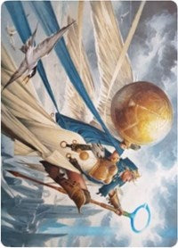 Linvala, Shield of Sea Gate Art Card [Zendikar Rising Art Series] | Game Master's Emporium (The New GME)