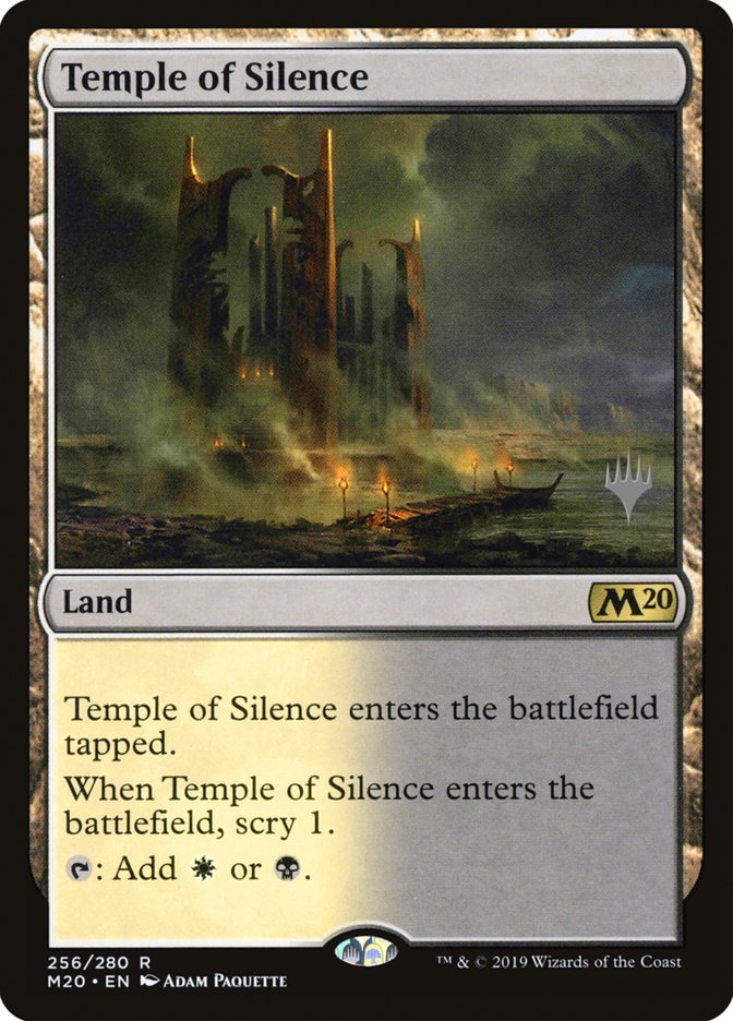 Temple of Silence (Promo Pack) [Core Set 2020 Promos] | Game Master's Emporium (The New GME)