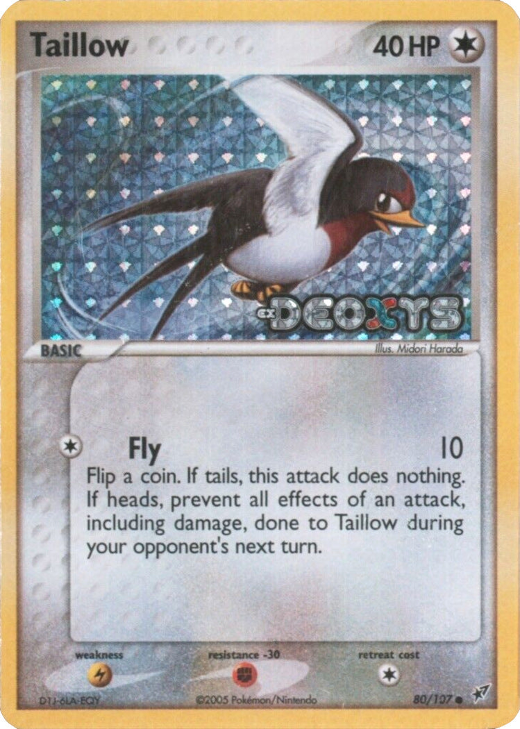 Taillow (80/107) (Stamped) [EX: Deoxys] | Game Master's Emporium (The New GME)