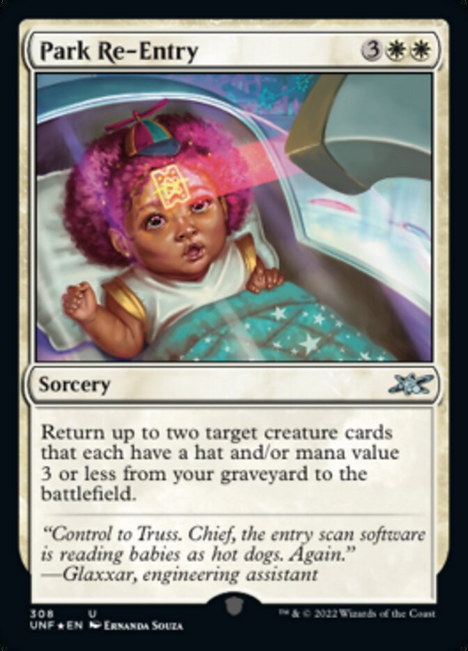 Park Re-Entry (Galaxy Foil) [Unfinity] | Game Master's Emporium (The New GME)