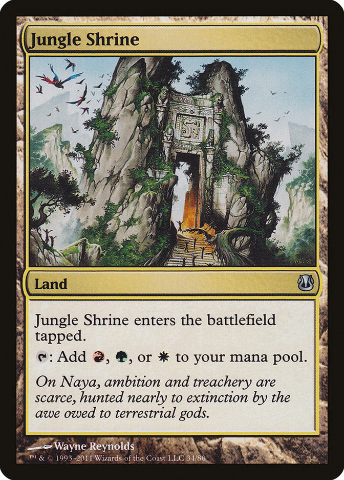 Jungle Shrine [Duel Decks: Ajani vs. Nicol Bolas] | Game Master's Emporium (The New GME)