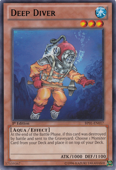 Deep Diver [BP01-EN017] Rare | Game Master's Emporium (The New GME)