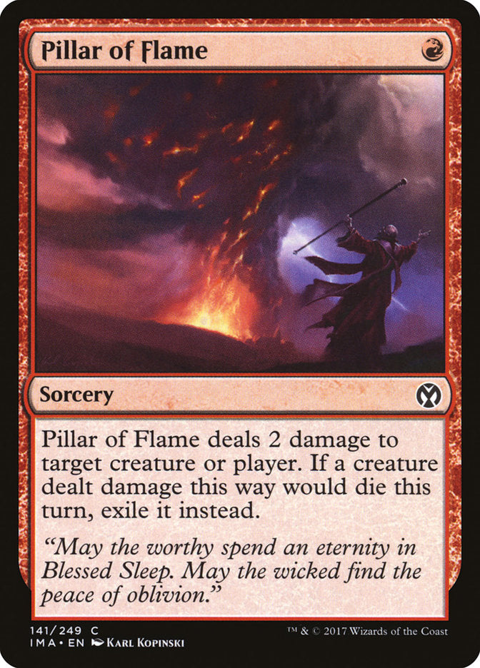 Pillar of Flame [Iconic Masters] | Game Master's Emporium (The New GME)