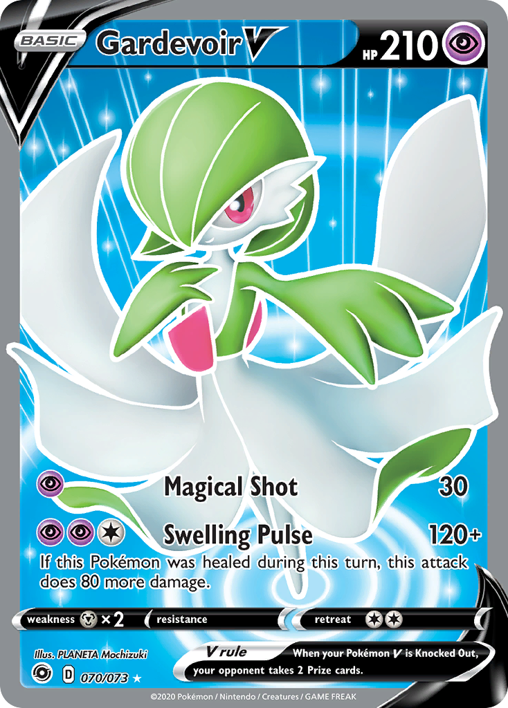 Gardevoir V (070/073) [Sword & Shield: Champion's Path] | Game Master's Emporium (The New GME)