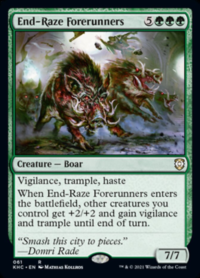 End-Raze Forerunners [Kaldheim Commander] | Game Master's Emporium (The New GME)