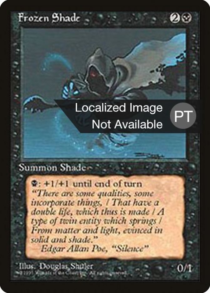 Frozen Shade [Fourth Edition (Foreign Black Border)] | Game Master's Emporium (The New GME)