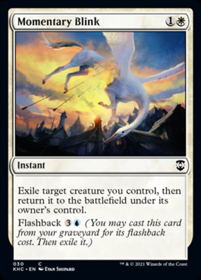 Momentary Blink [Kaldheim Commander] | Game Master's Emporium (The New GME)