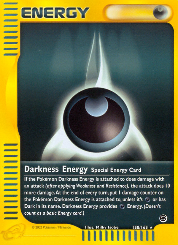 Darkness Energy (158/165) [Expedition: Base Set] | Game Master's Emporium (The New GME)
