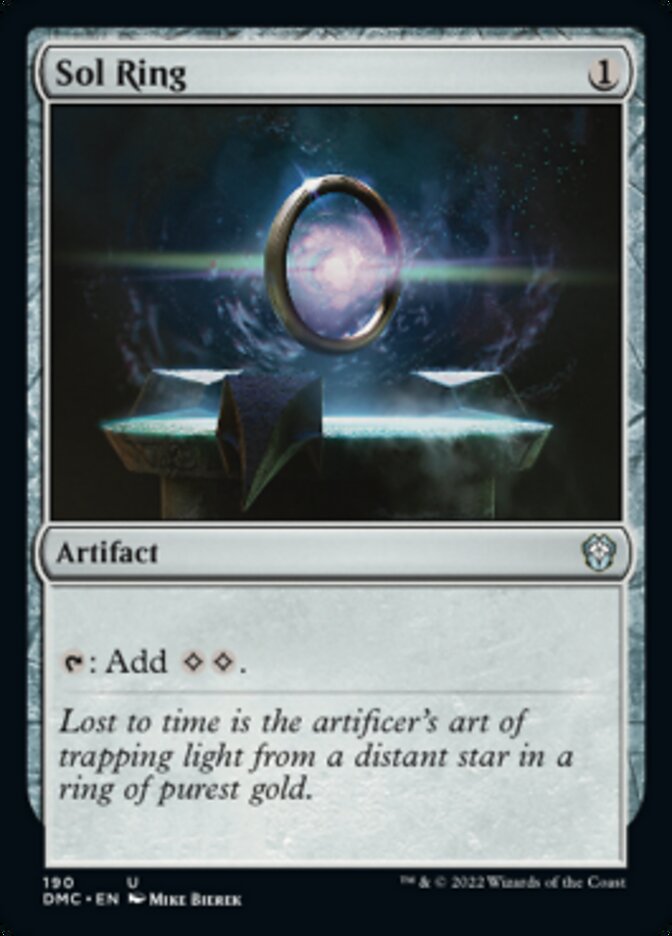 Sol Ring [Dominaria United Commander] | Game Master's Emporium (The New GME)