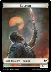 Soldier // Ogre Double-Sided Token [Commander Masters Tokens] | Game Master's Emporium (The New GME)
