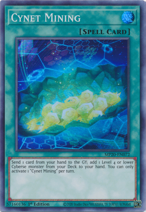 Cynet Mining [MP20-EN072] Super Rare | Game Master's Emporium (The New GME)