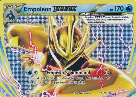Empoleon BREAK (XY134) (Jumbo Card) [XY: Black Star Promos] | Game Master's Emporium (The New GME)