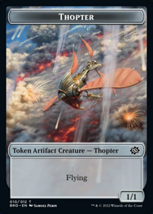 Powerstone // Thopter Double-Sided Token [The Brothers' War Tokens] | Game Master's Emporium (The New GME)