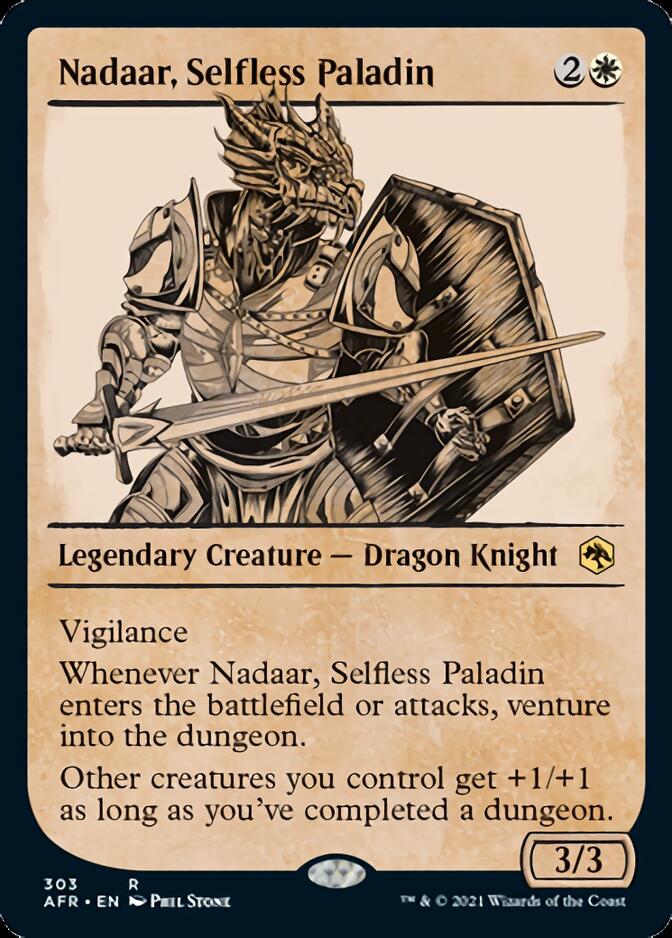 Nadaar, Selfless Paladin (Showcase) [Dungeons & Dragons: Adventures in the Forgotten Realms] | Game Master's Emporium (The New GME)