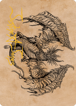Ganax, Astral Hunter Art Card (Gold-Stamped Signature) [Commander Legends: Battle for Baldur's Gate Art Series] | Game Master's Emporium (The New GME)