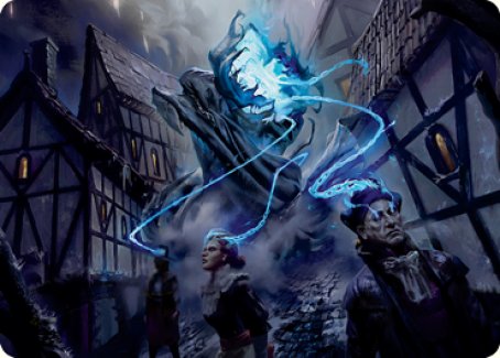 Dreamshackle Geist Art Card [Innistrad: Crimson Vow Art Series] | Game Master's Emporium (The New GME)