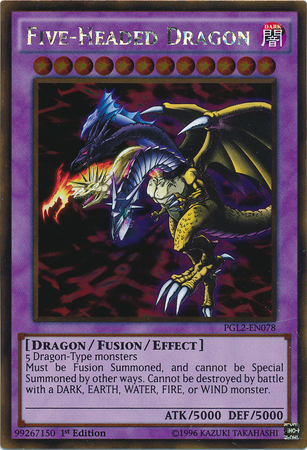 Five-Headed Dragon [PGL2-EN078] Gold Rare | Game Master's Emporium (The New GME)