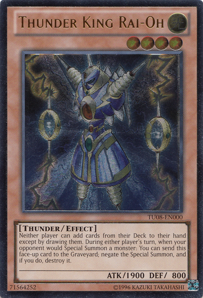 Thunder King Rai-Oh [TU08-EN000] Ultimate Rare | Game Master's Emporium (The New GME)