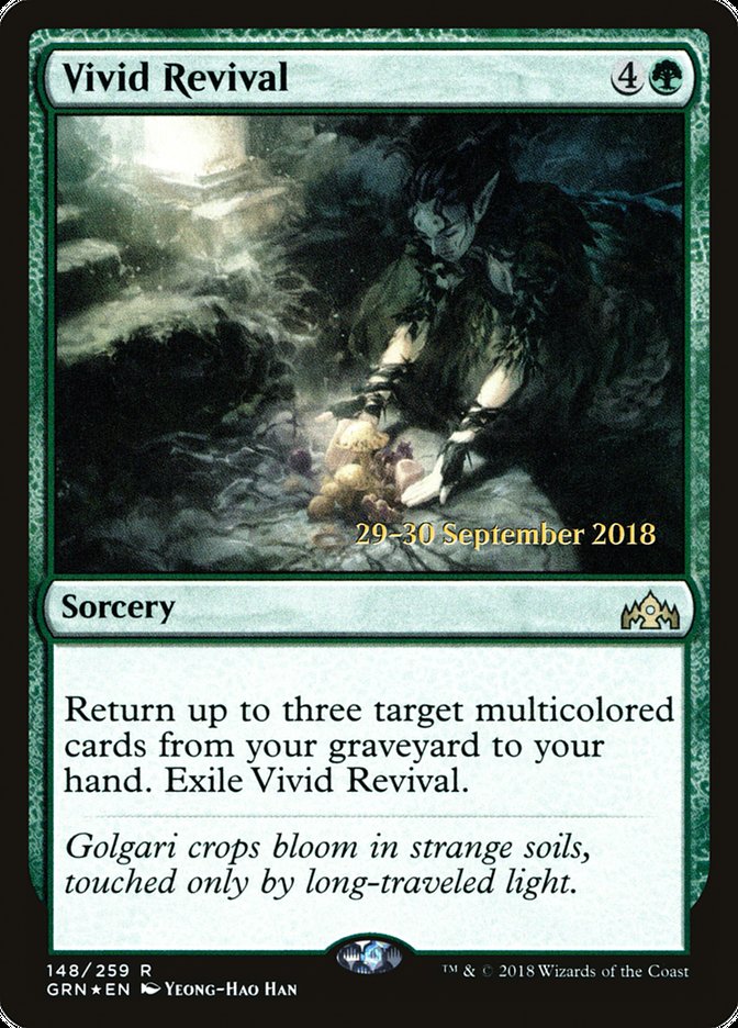 Vivid Revival [Guilds of Ravnica Prerelease Promos] | Game Master's Emporium (The New GME)