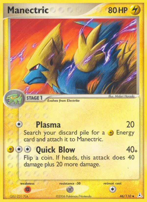 Manectric (46/110) [EX: Holon Phantoms] | Game Master's Emporium (The New GME)