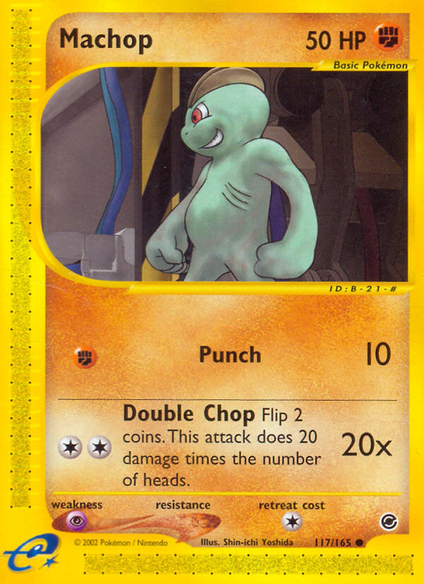 Machop (117/165) [Expedition: Base Set] | Game Master's Emporium (The New GME)