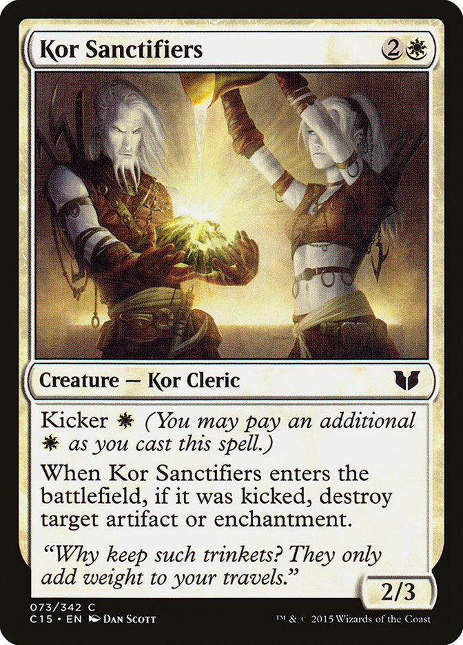 Kor Sanctifiers [Commander 2015] | Game Master's Emporium (The New GME)