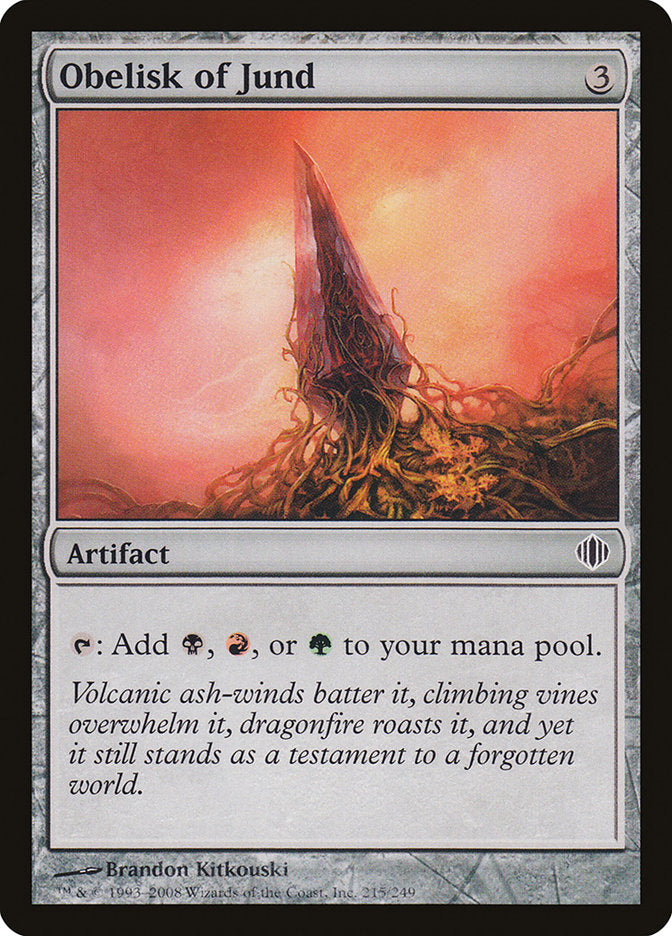 Obelisk of Jund [Shards of Alara] | Game Master's Emporium (The New GME)
