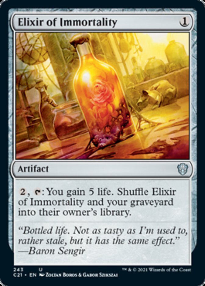 Elixir of Immortality [Commander 2021] | Game Master's Emporium (The New GME)