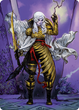 The Wandering Emperor 1 Art Card [Kamigawa: Neon Dynasty Art Series] | Game Master's Emporium (The New GME)