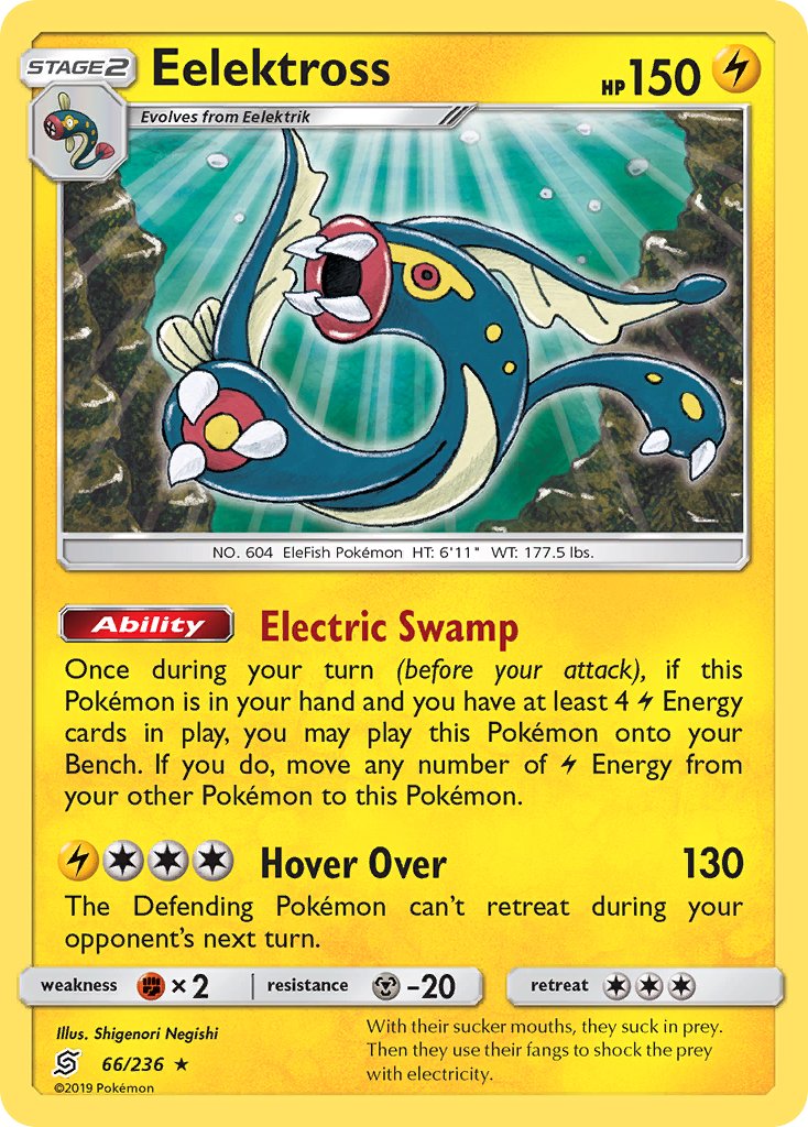 Eelektross (66/236) (Theme Deck Exclusive) [Sun & Moon: Unified Minds] | Game Master's Emporium (The New GME)