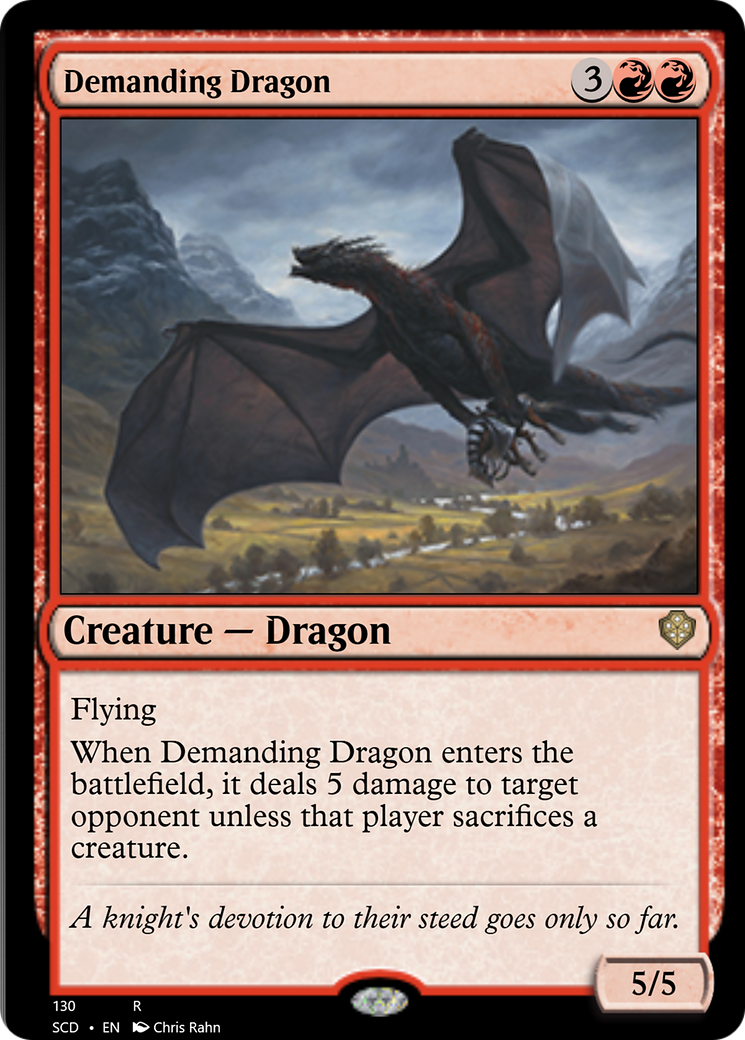 Demanding Dragon [Starter Commander Decks] | Game Master's Emporium (The New GME)