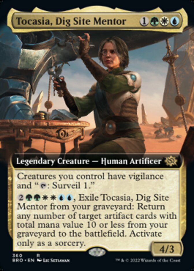 Tocasia, Dig Site Mentor (Extended Art) [The Brothers' War] | Game Master's Emporium (The New GME)