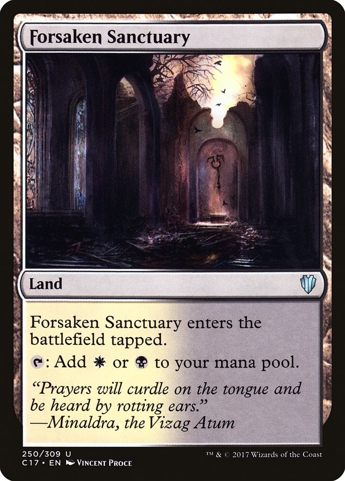 Forsaken Sanctuary [Commander 2017] | Game Master's Emporium (The New GME)