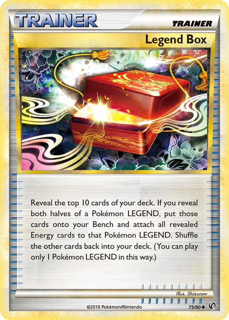 Legend Box (75/90) [HeartGold & SoulSilver: Undaunted] | Game Master's Emporium (The New GME)