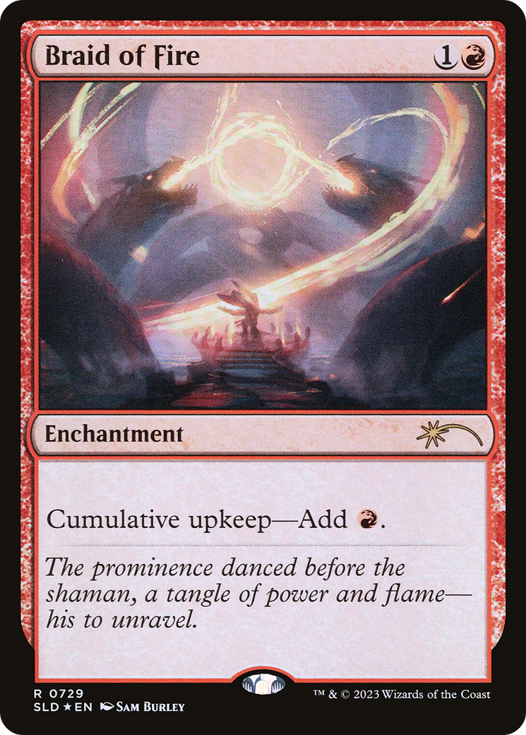 Braid of Fire (729) [Secret Lair Drop Promos] | Game Master's Emporium (The New GME)