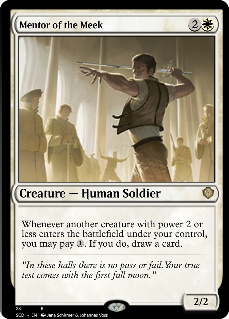 Mentor of the Meek [Starter Commander Decks] | Game Master's Emporium (The New GME)